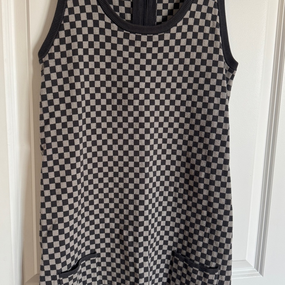 Ben Sherman Checkered Sleeveless Dress